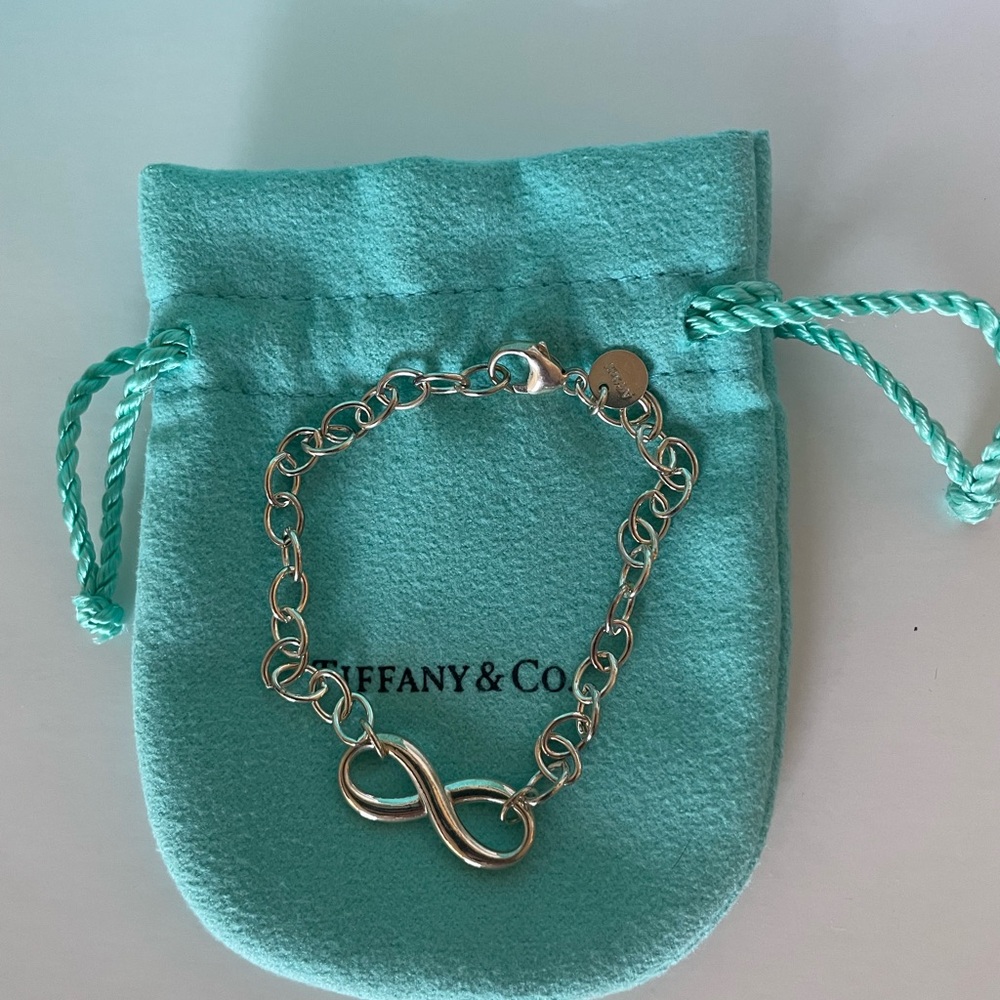Tiffany & Co. Silver Infinity Chain Bracelet
